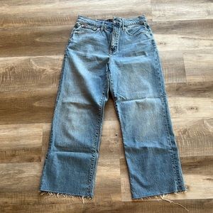 J Crew High Rise Slim Wide Leg size 28